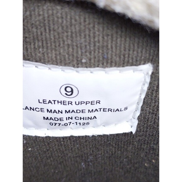 Polaris Womens Size 9 Leather Fur Lined Top Thinsulate Zip Up Snow Boots - Picture 13 of 15